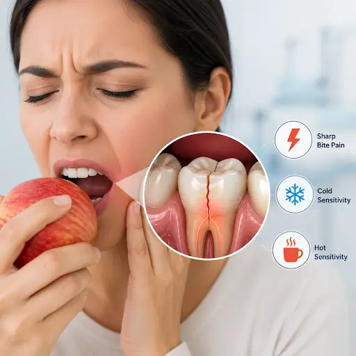 Symptoms of Cracked Tooth