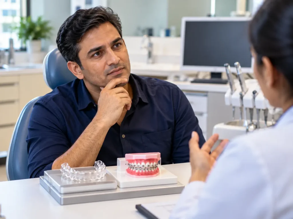 Invisalign or Braces Better for Adults
